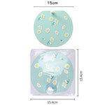 Couvercle de drain de sol anti-bouchage pour cuisine et salle de bain, déodorisant de drain de sol d'égout, Fleur de prunier, Tulipe, Trèfle