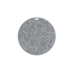 Tapis de léchage pour animaux de compagnie de 7 pouces avec ventouses antidérapantes pour alimentation lente pour chiens et chats, gris, vert menthe, bleu