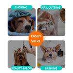 Tapis de léchage pour animaux de compagnie de 7 pouces avec ventouses antidérapantes pour alimentation lente pour chiens et chats, gris, vert menthe, bleu