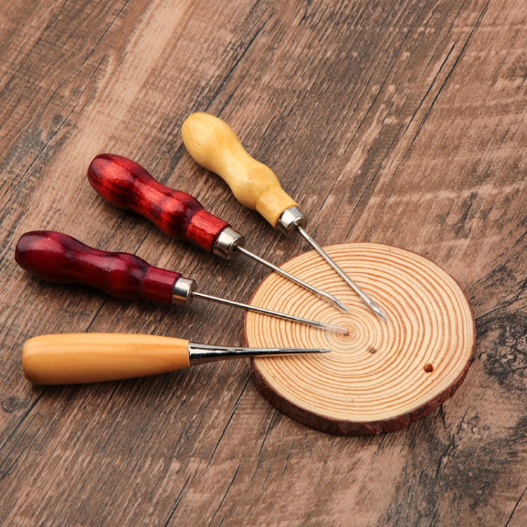 Set d'outils faits main pour fabrication de cuir DIY, 35 pièces/set
