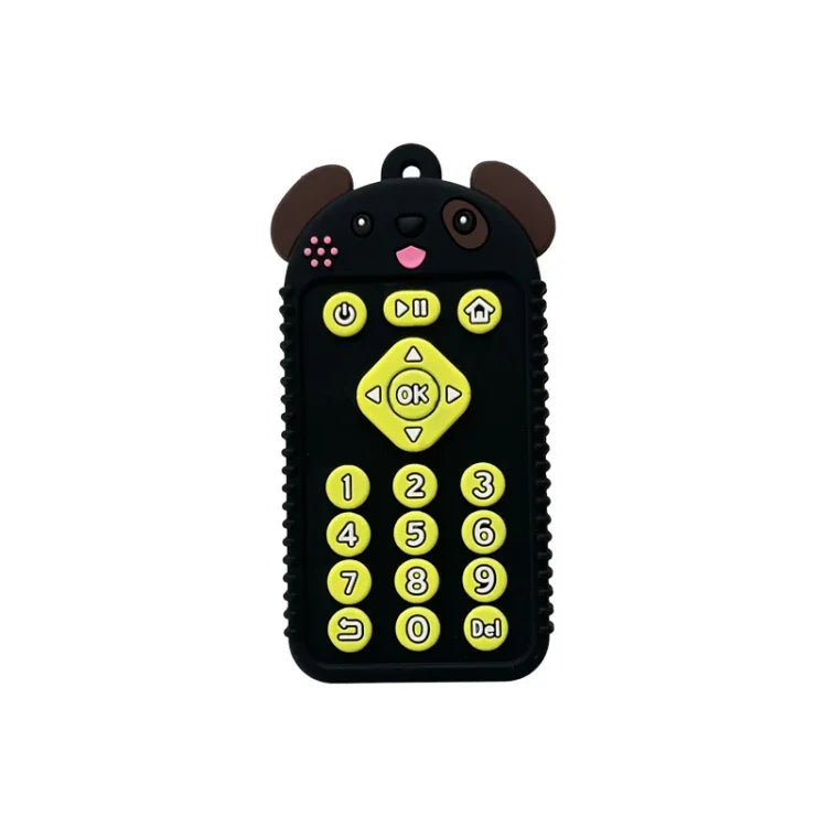 Jouets de dentition en silicone pour bébé, jouets de dentition en forme de dessin animé pour nouveau-nés et nourrissons, Chiot Noir, Chiot Bleu, Chiot Vert, Lapin Noir, Lapin Bleu, Lapin Vert, Ours Noir, Ours Bleu, Ours Vert