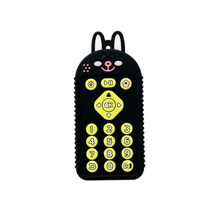 Jouets de dentition en silicone pour bébé, jouets de dentition en forme de dessin animé pour nouveau-nés et nourrissons, Chiot Noir, Chiot Bleu, Chiot Vert, Lapin Noir, Lapin Bleu, Lapin Vert, Ours Noir, Ours Bleu, Ours Vert