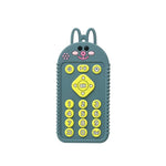 Jouets de dentition en silicone pour bébé, jouets de dentition en forme de dessin animé pour nouveau-nés et nourrissons, Chiot Noir, Chiot Bleu, Chiot Vert, Lapin Noir, Lapin Bleu, Lapin Vert, Ours Noir, Ours Bleu, Ours Vert