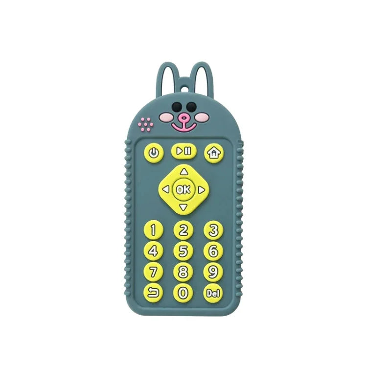 Jouets de dentition en silicone pour bébé, jouets de dentition en forme de dessin animé pour nouveau-nés et nourrissons, Chiot Noir, Chiot Bleu, Chiot Vert, Lapin Noir, Lapin Bleu, Lapin Vert, Ours Noir, Ours Bleu, Ours Vert