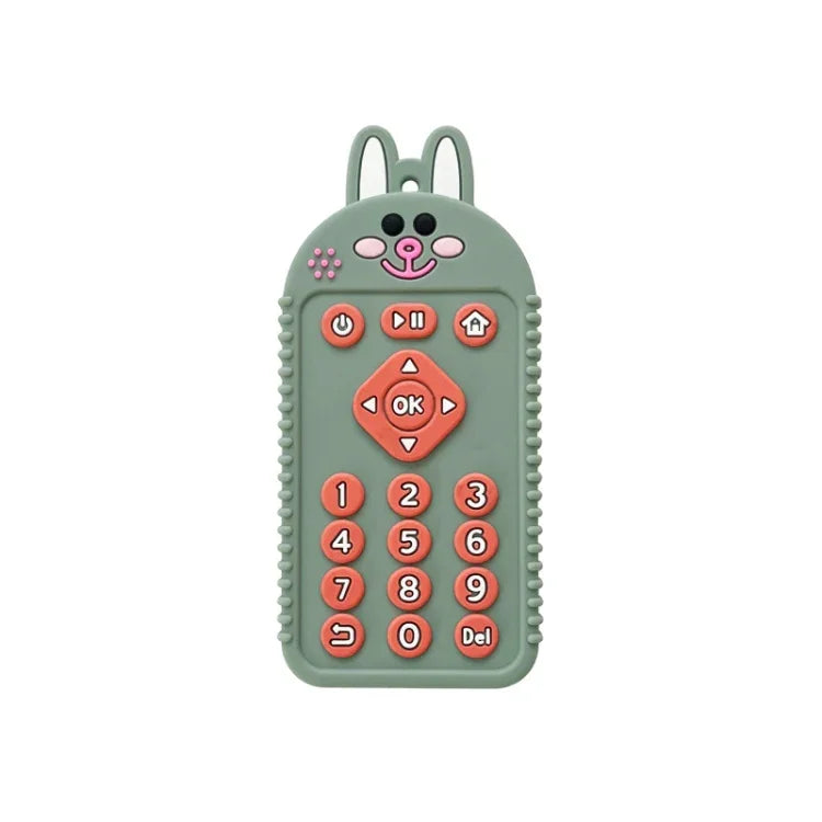 Jouets de dentition en silicone pour bébé, jouets de dentition en forme de dessin animé pour nouveau-nés et nourrissons, Chiot Noir, Chiot Bleu, Chiot Vert, Lapin Noir, Lapin Bleu, Lapin Vert, Ours Noir, Ours Bleu, Ours Vert