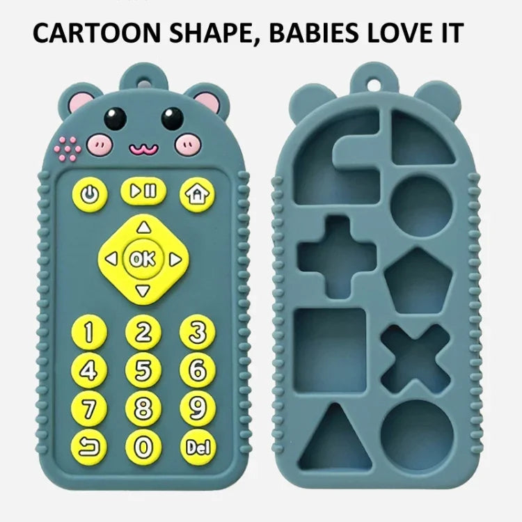 Jouets de dentition en silicone pour bébé, jouets de dentition en forme de dessin animé pour nouveau-nés et nourrissons, Chiot Noir, Chiot Bleu, Chiot Vert, Lapin Noir, Lapin Bleu, Lapin Vert, Ours Noir, Ours Bleu, Ours Vert