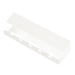 Support de Rangement de Câbles Sous le Bureau Sans Perçage, pour Cordon d'Alimentation et Prises d'Ordinateur à Domicile