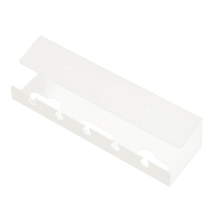 Support de Rangement de Câbles Sous le Bureau Sans Perçage, pour Cordon d'Alimentation et Prises d'Ordinateur à Domicile