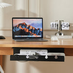 Support de Rangement de Câbles Sous le Bureau Sans Perçage, pour Cordon d'Alimentation et Prises d'Ordinateur à Domicile