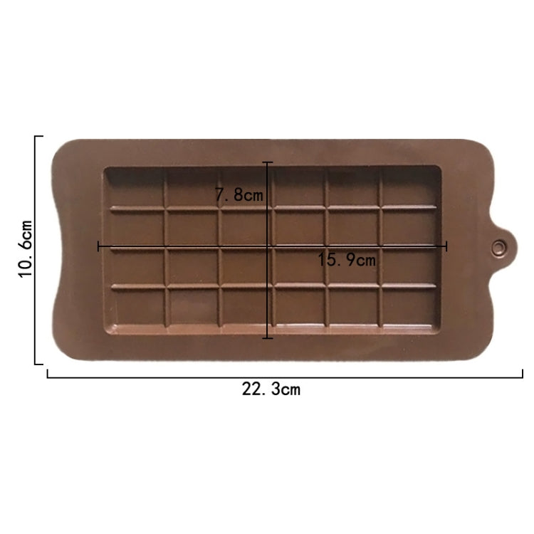 Moule en silicone plein pour tablette de chocolat, résistant aux hautes températures, moule de cuisson DIY, tablette de chocolat plein