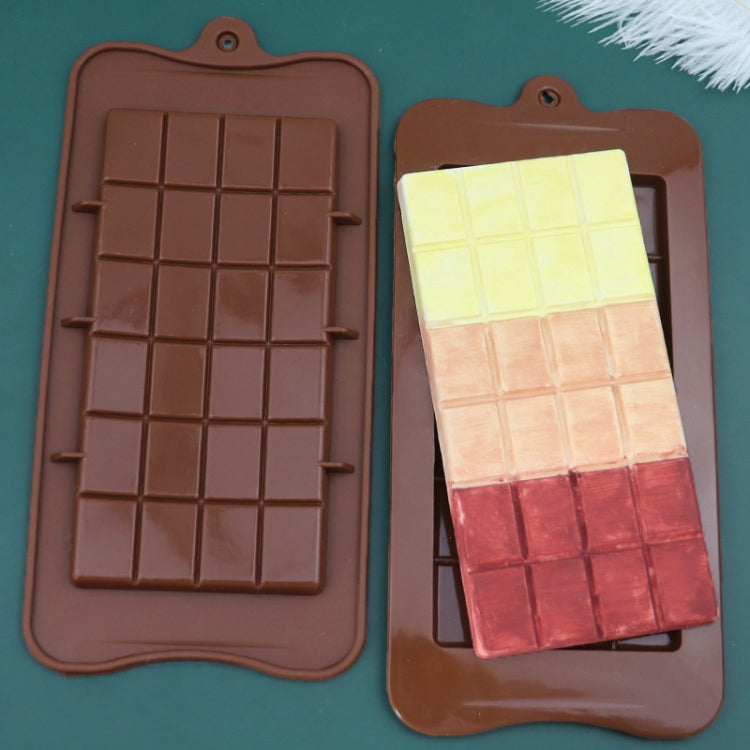 Moule en silicone plein pour tablette de chocolat, résistant aux hautes températures, moule de cuisson DIY, tablette de chocolat plein