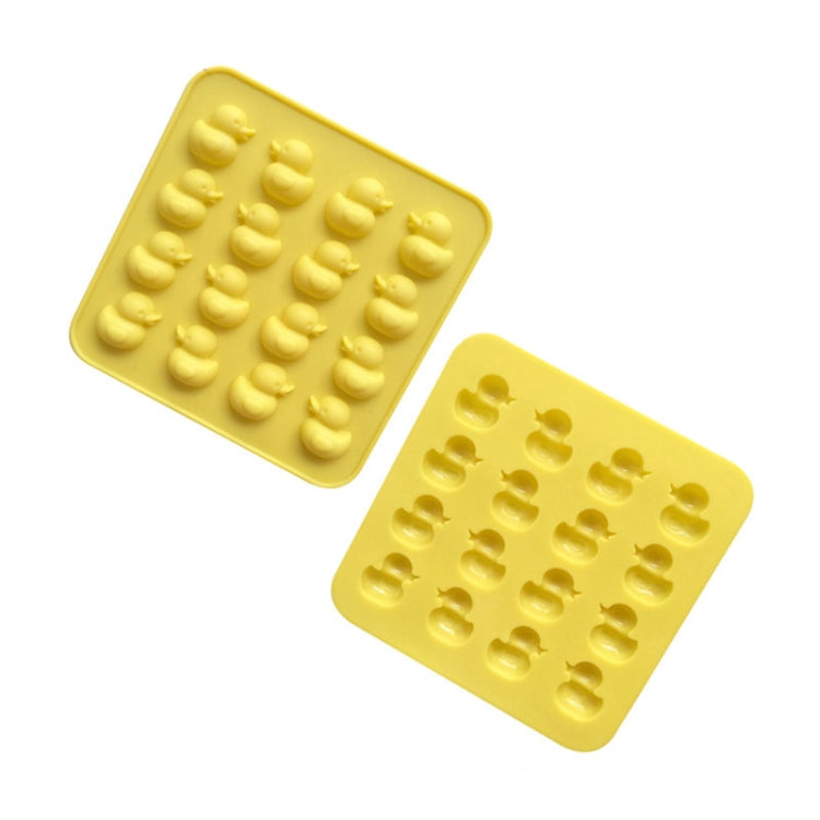 Moule à chocolat en silicone motif canard jaune mignon, moule à cire à cacheter motif canard jaune