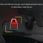Car Solar Flashing Atmosphere Anti-Theft Warning Lock Light