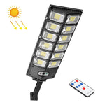 Lampes solaires de jardin à double rangée LED à forte luminosité et lampes de rue à induction, E-SMARTER W789A-6, E-SMARTER W789B-6