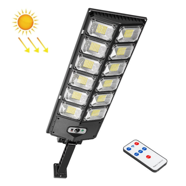 Lampes solaires de jardin à double rangée LED à forte luminosité et lampes de rue à induction, E-SMARTER W789A-6, E-SMARTER W789B-6