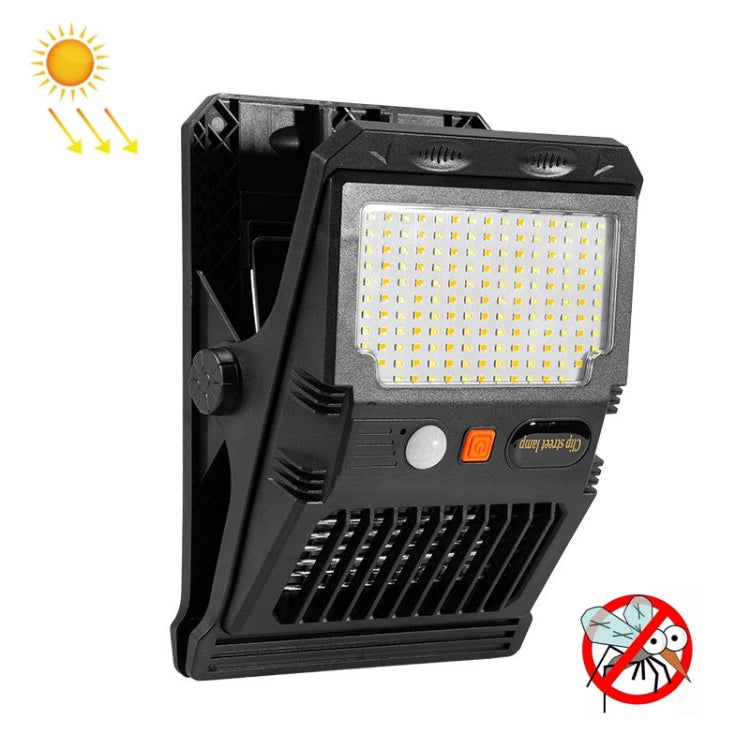 Applique murale solaire avec pince, lampe anti-moustiques, capteur de mouvement portable pour jardin extérieur, E-SMARTER W7105-1 Patch, E-SMARTER W7105-2 COB