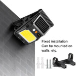 Applique murale solaire avec pince, lampe anti-moustiques, capteur de mouvement portable pour jardin extérieur, E-SMARTER W7105-1 Patch, E-SMARTER W7105-2 COB