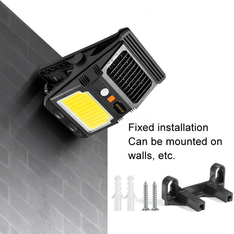 Applique murale solaire avec pince, lampe anti-moustiques, capteur de mouvement portable pour jardin extérieur, E-SMARTER W7105-1 Patch, E-SMARTER W7105-2 COB
