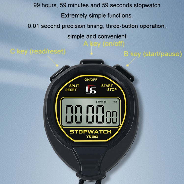 Chronomètre électronique étanche YS Competition, YS803