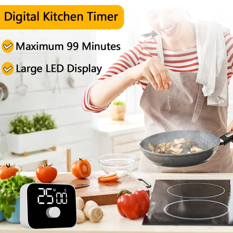 Minuteur rotatif à LED YS pour cuisine