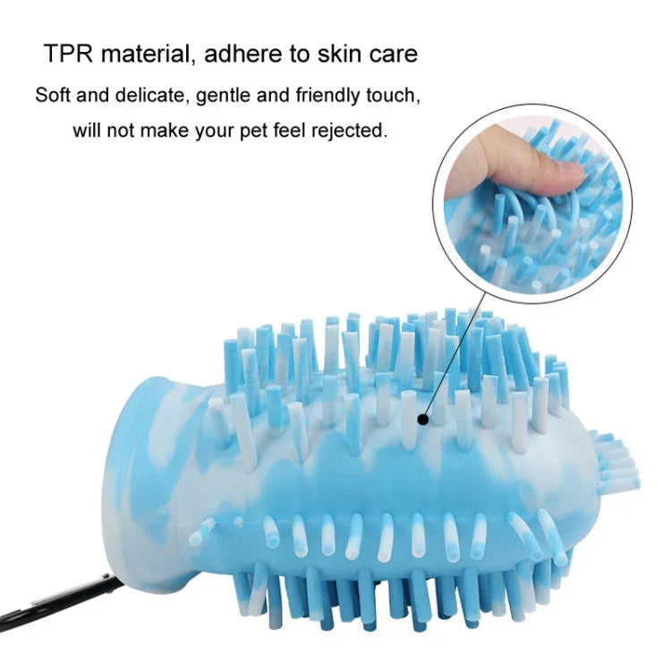 Histotree Lave-pattes Multifonctionnel pour Chien, Petit (Violet), Petit (Bleu), Grand (Rose), Grand (Violet), Grand (Bleu)