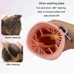 Histotree Lave-pattes Multifonctionnel pour Chien, Petit (Violet), Petit (Bleu), Grand (Rose), Grand (Violet), Grand (Bleu)