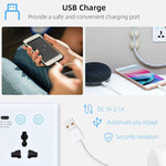 Prise intelligente Graffiti avec interrupteur USB+Type-C double port, prise télécommande, prise UK, Wifi blanc, Wifi noir, ZigBee blanc, ZigBee noir