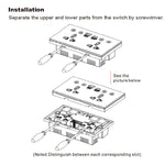 Prise intelligente Graffiti avec interrupteur USB+Type-C double port, prise télécommande, prise UK, Wifi blanc, Wifi noir, ZigBee blanc, ZigBee noir