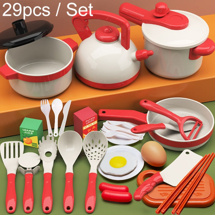 Children Simulation Kitchen Cooking Toys Pretend Play Educational Toys Set, 29pcs / Set, 60pcs / Set, 73pcs / Set, 90pcs / Set