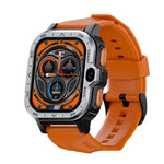 Montre connectée LOKMAT APPLLP 4 MAX 2,02 pouces Android 8.1, Wifi, Bluetooth, 2G+16G (Bleu marine), 2G+16G (Argent)
