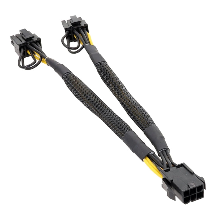 Câble adaptateur alimentation carte graphique 6 broches vers double 8 broches, un vers deux