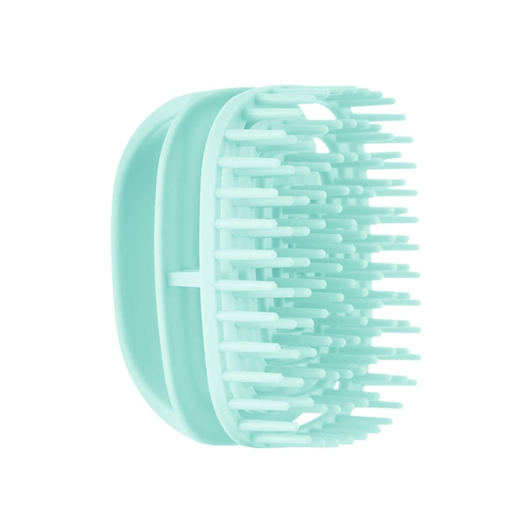 Brosse à shampooing en silicone, brosse de massage pour cuir chevelu propre, brosse à shampooing portable sèche et humide