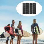 4 pièces / set patins antidérapants diamant EVA pour shortboard de surf, rose, bleu, noir, jaune, vert