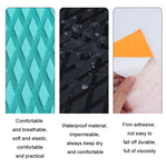 4pcs /Set Tampons antidérapants en EVA pour planche de surf, repose-pieds de kayak, Noir, Bleu, Vert, Orange