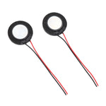2 pièces 20 mm 8 Ohm 0,5W/1W pour jouets médicaux, haut-parleur de sécurité en plastique interne à soudure magnétique filaire