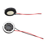 2 pièces 20 mm 8 Ohm 0,5W/1W pour jouets médicaux, haut-parleur de sécurité en plastique interne à soudure magnétique filaire