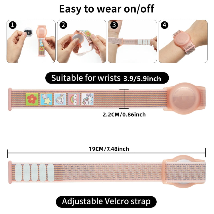 Bracelet de montre pour AirTag 2e génération / AirTag 1re génération, étui de protection pour enfants, localisateur anti-perte, bracelet étanche