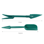 Grand Outil de Retrait de Semis de Jardinage, Planteur en Pot et Semoir pour Pépinière, 2pcs / Set