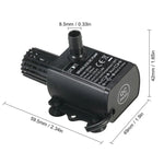 USB Power Supply Brushless Cold Water Circulating Fountain Water Pump, QR50A