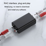 Isolateur de boucle de masse audio RCA anti-interférence, réducteur de bruit, élimine le son de courant, récepteur Bluetooth, carré, ellipse