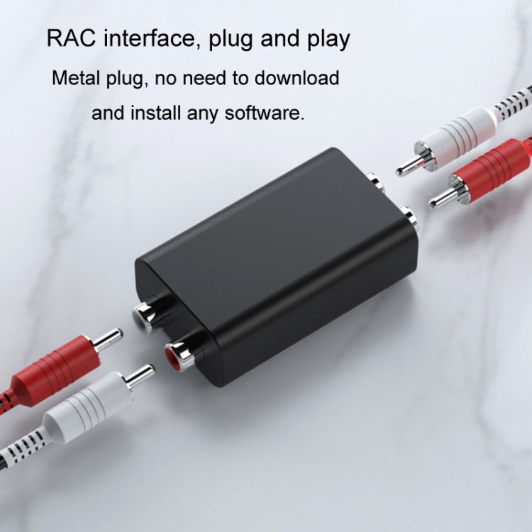 Isolateur de boucle de masse audio RCA anti-interférence, réducteur de bruit, élimine le son de courant, récepteur Bluetooth, carré, ellipse