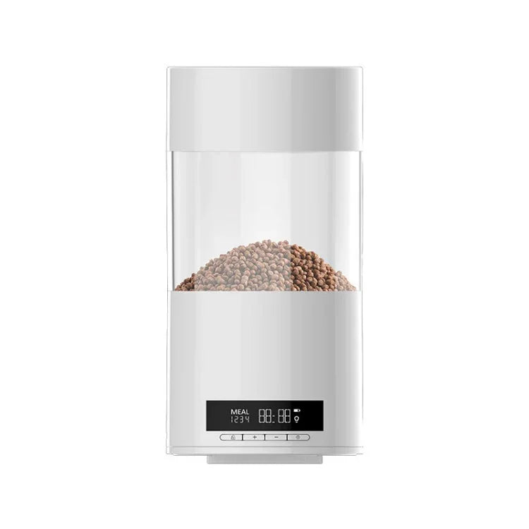 Distributeur automatique de nourriture pour poissons à double usage USB direct / batterie, distribution avec minuterie, O2