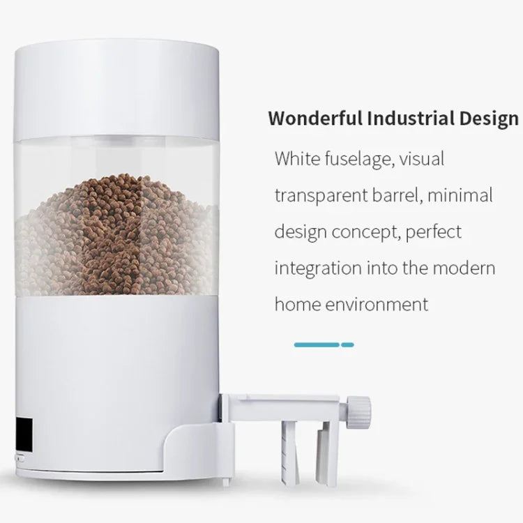 Distributeur automatique de nourriture pour poissons à double usage USB direct / batterie, distribution avec minuterie, O2