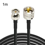 Câble adaptateur BNC mâle vers UHF mâle RG58, 0,5m, 1m, 2m, 3m, 5m, 8m, 10m
