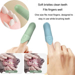 Brosse à dents pour animaux de compagnie (chats et chiens), brosse à dents en silicone, outil de soin bucco-dentaire pour animaux.