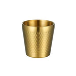 Tasse marteau en acier inoxydable 304, tasses à thé épaissies à double paroi pour restaurant, 175 ml, 260 ml, 300 ml, 350 ml, 450 ml