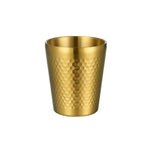Tasse marteau en acier inoxydable 304, tasses à thé épaissies à double paroi pour restaurant, 175 ml, 260 ml, 300 ml, 350 ml, 450 ml