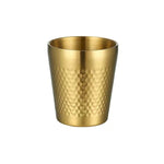 Tasse marteau en acier inoxydable 304, tasses à thé épaissies à double paroi pour restaurant, 175 ml, 260 ml, 300 ml, 350 ml, 450 ml