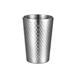 Tasse marteau en acier inoxydable 304, tasses à thé épaissies à double paroi pour restaurant, 175 ml, 260 ml, 300 ml, 350 ml, 450 ml