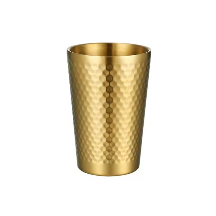 Tasse marteau en acier inoxydable 304, tasses à thé épaissies à double paroi pour restaurant, 175 ml, 260 ml, 300 ml, 350 ml, 450 ml